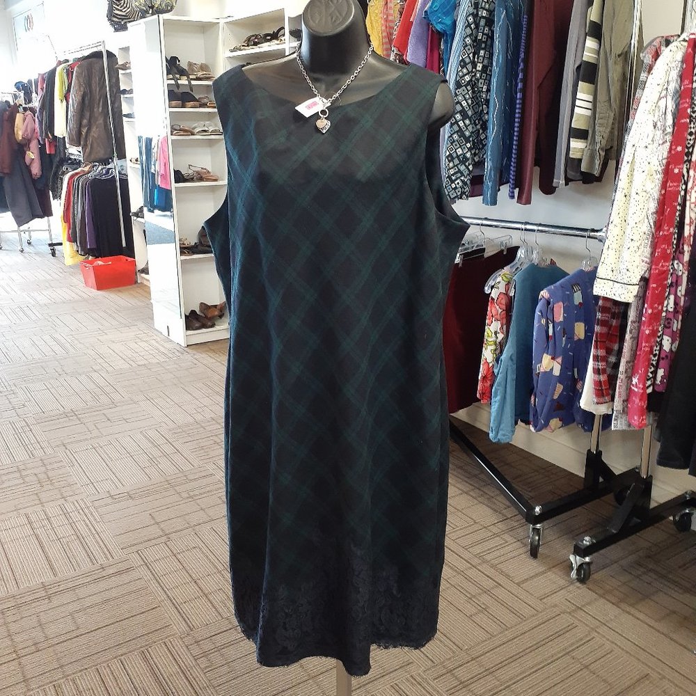 2 for $25- NWT Talbots Tweed Dress, CA Size 20